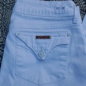 White Hudson Skinny Jeans